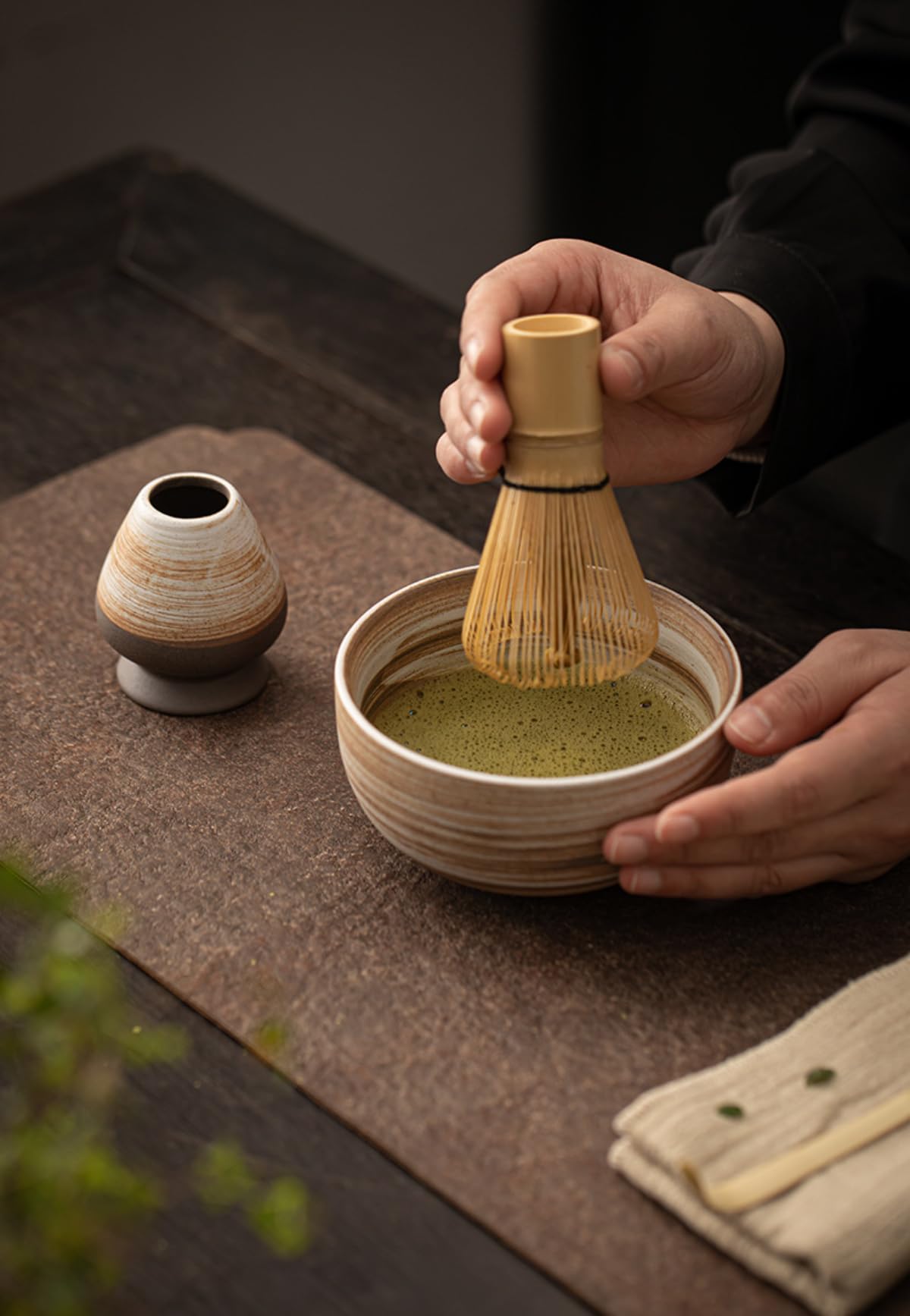 Amazon | Zxyler 和風お点前 4 点セット 初心者向け抹茶セット 茶筅